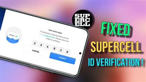 supercell hdtc|Help With Verification Codes .